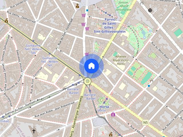Appartement location à Saint-Gilles - Sint-Gillis, Brussel-Hoofdstad - Bruxelles-Capitale