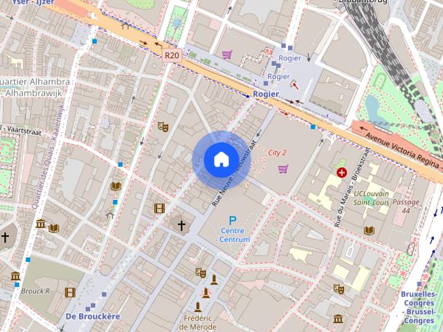 Appartement location à Quartier Marais-Jacqmain - Wijk Marais-Jacqmain, Bruxelles - Brussel
