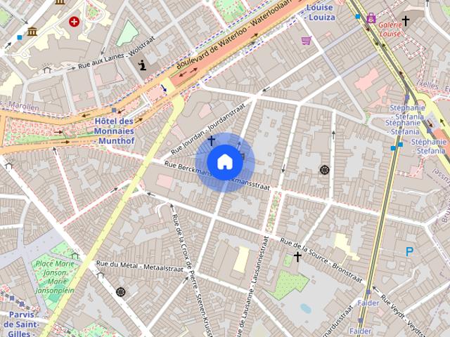 Kamer location à Saint-gilles, Bruxelles
