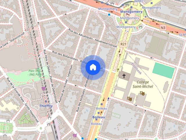 Kamer location à Etterbeek, Bruxelles