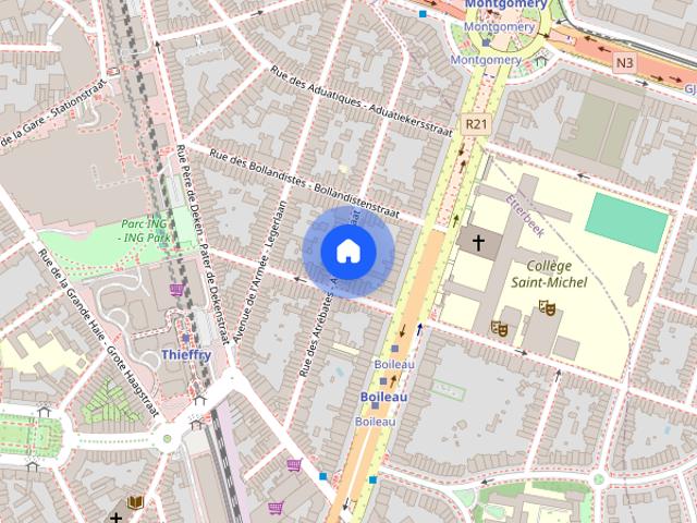 Kamer location à Etterbeek, Brussel-Hoofdstad - Bruxelles-Capitale