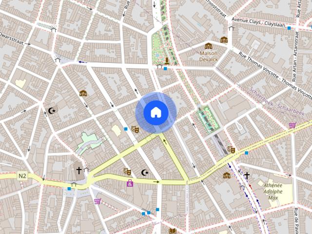 Appartement location à D'hoye, Bruxelles