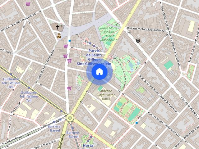 Appartement location à Saint-gilles, Bruxelles