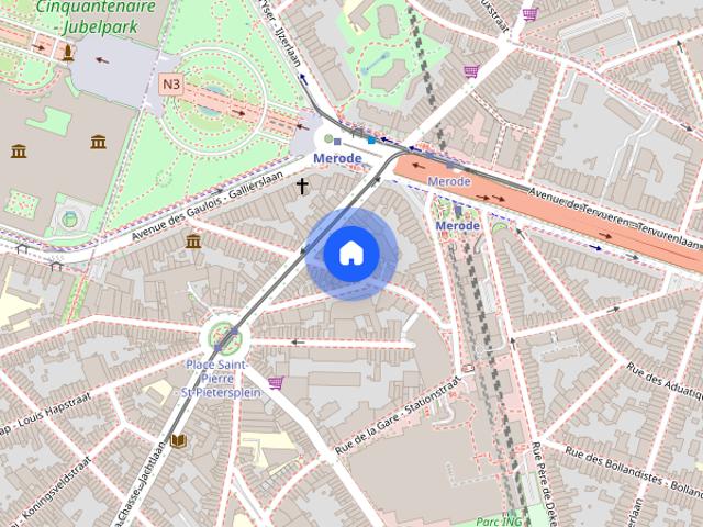 Kamer location à Etterbeek, Brussel-Hoofdstad - Bruxelles-Capitale