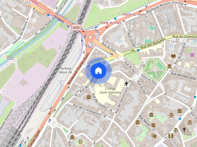 Appartement location à Bergen, Wallonie