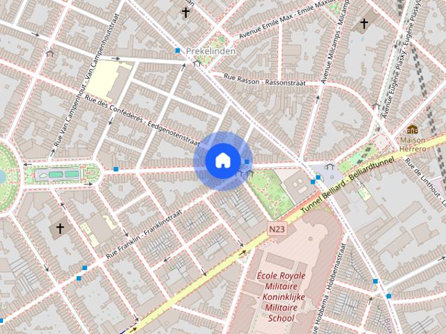 Kamer location à Quartier européen - Europese Wijk, Bruxelles - Brussel