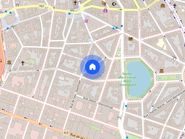 Kamer location à Quartier européen - Europese Wijk, Bruxelles - Brussel