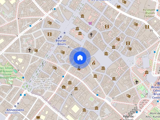 Appartement location à Quartier du Centre - Centrumwijk, Bruxelles - Brussel