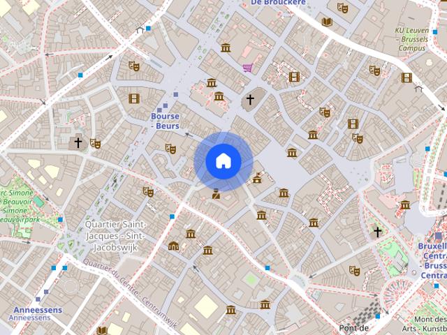 Appartement location à Quartier du Centre - Centrumwijk, Bruxelles - Brussel