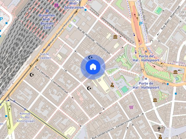 Kamer location à Saint-Gilles - Sint-Gillis, Brussel-Hoofdstad - Bruxelles-Capitale