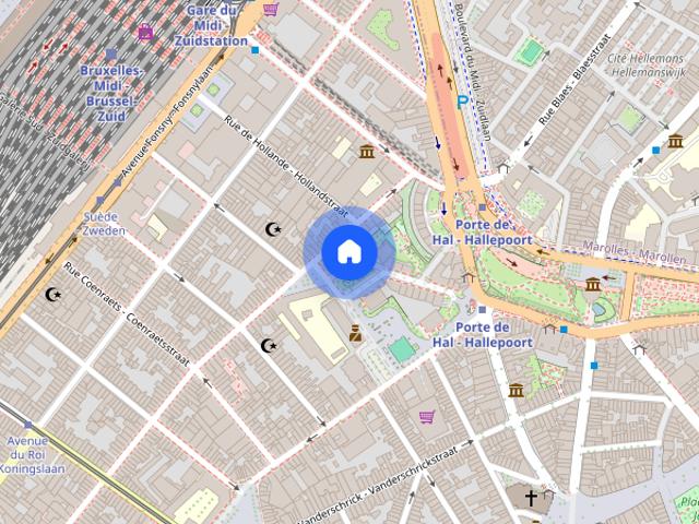 Kamer location à Saint-gilles, Bruxelles