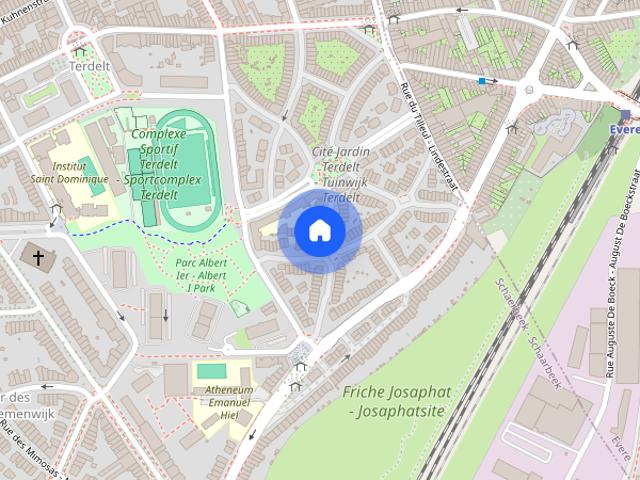 Appartement location à Cité Jardin Terdelt - Tuinwijk Terdelt, Schaerbeek - Schaarbeek