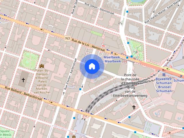 Kamer location à Brussel, Bruxelles