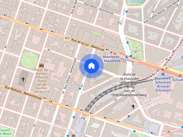 Kamer location à Brussel, Bruxelles