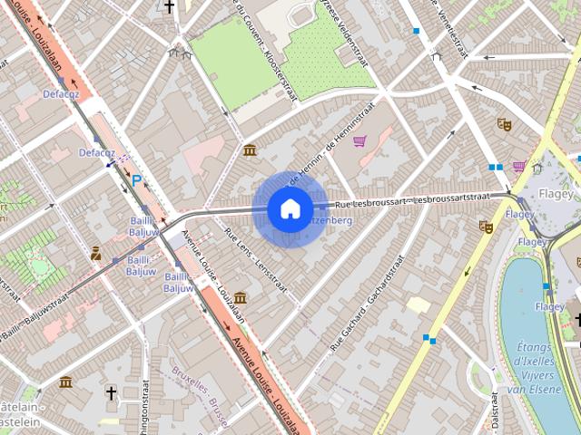 Maison location à Elsene, Bruxelles