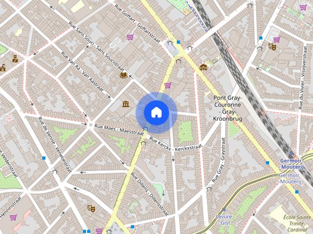 Appartement location à Elsene, Bruxelles