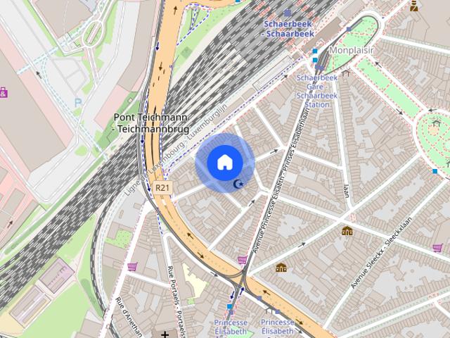 Appartement location à Schaarbeek, Bruxelles