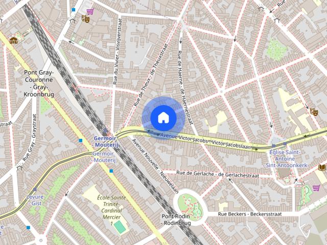 Kamer location à Etterbeek, Bruxelles