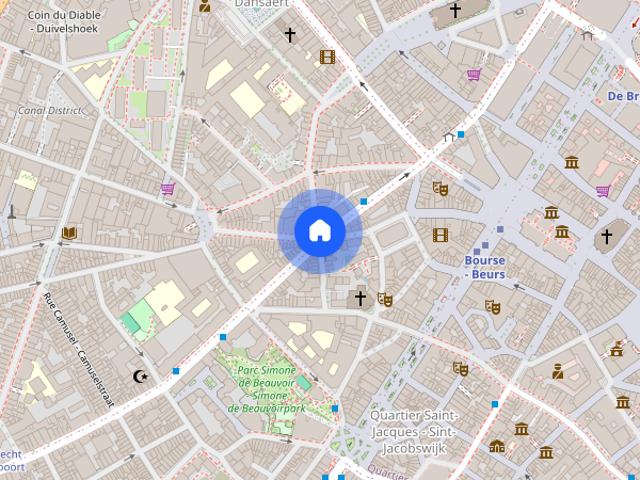 Kamer location à Quartier de la Senne - Zennewijk, Bruxelles - Brussel