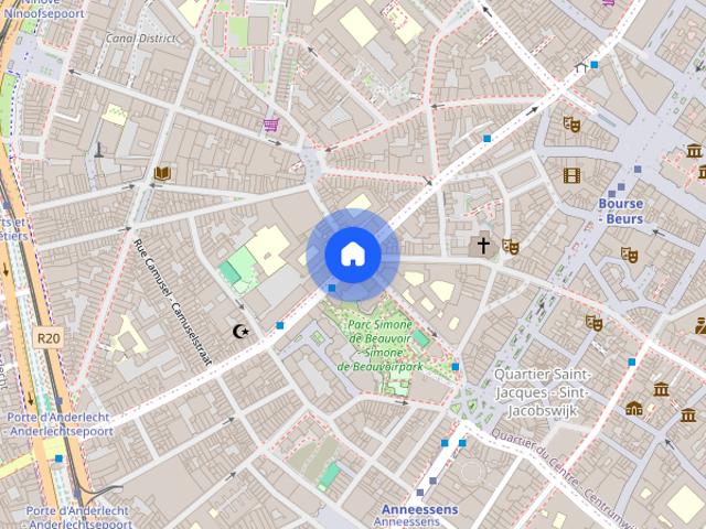Appartement location à Brussel, Bruxelles