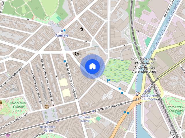 Kamer location à Anderlecht, Bruxelles
