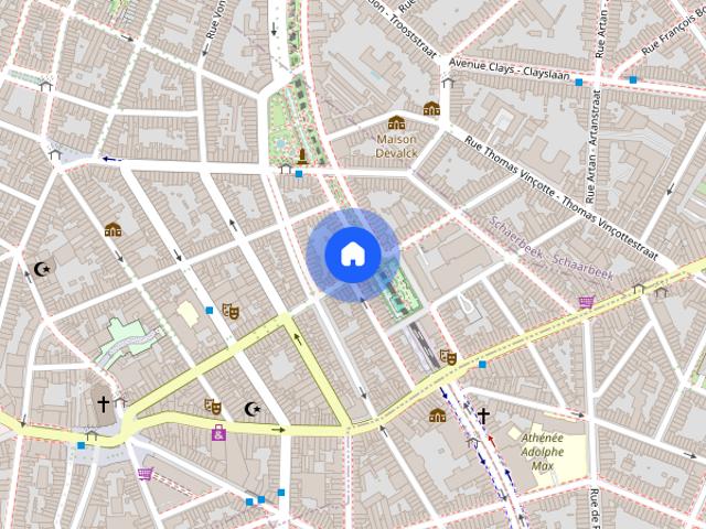 Appartement location à D'hoye, Bruxelles