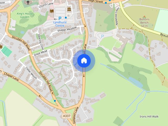 House for rent in Ashurst Bridge, Hampshire