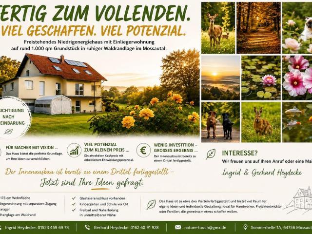 Haus kaufen in Mossautal, Hessen