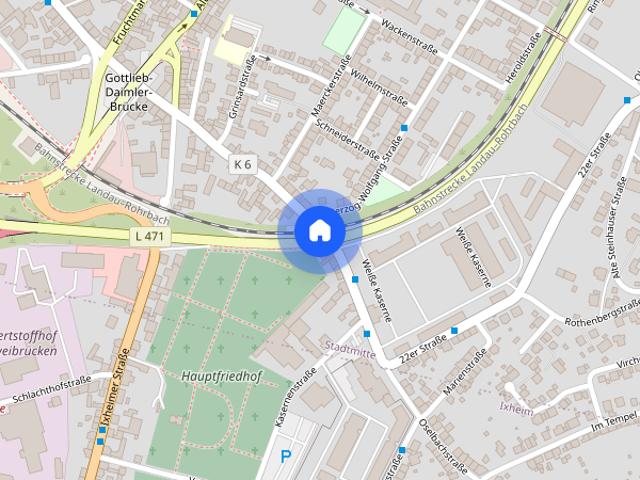 Apartment mieten in Stadtmitte, Zweibrücken