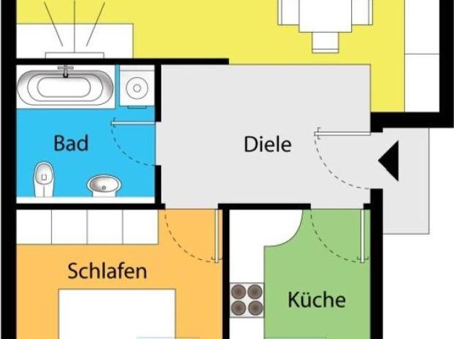 Apartment mieten in Klingenberg, Sachsen