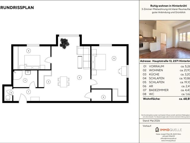 Wohnung mieten in Hinterbrühl, Niederösterreich