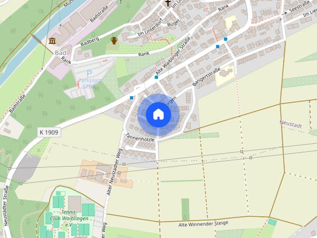 Apartment mieten in Kleinhegnach, Waiblingen