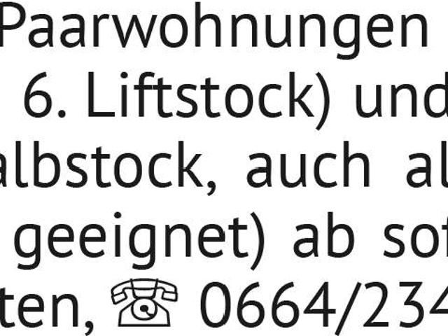 Wohnung mieten in Freihausviertel, Wien