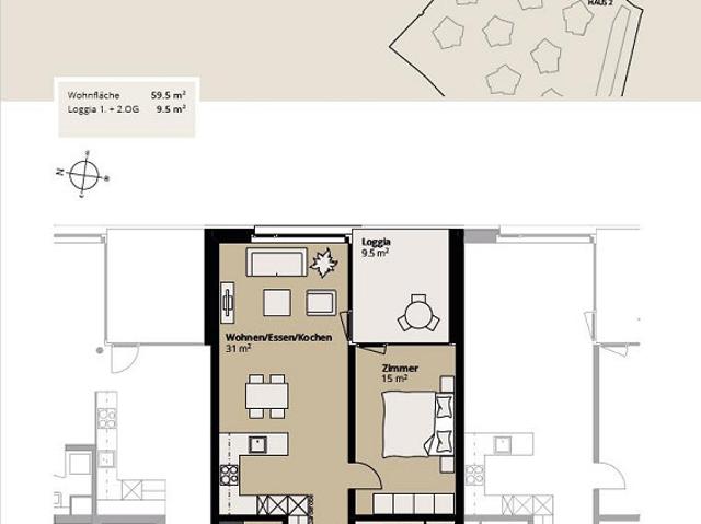 Apartment mieten in Aarburg, Aargau