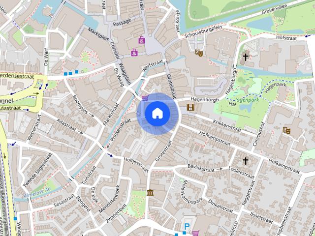 Appartement te huur in Binnenstad, Almelo