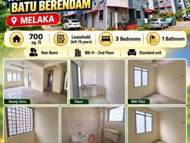Condominium for sale in Melaka Tengah, Melaka