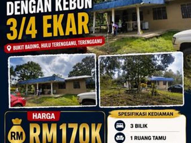 Bungalow for sale in Tringganu