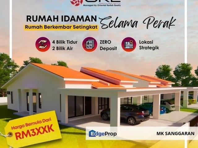 House for sale in Perak, Selama