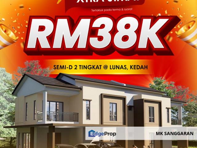 House for sale in Lunas, Kedah