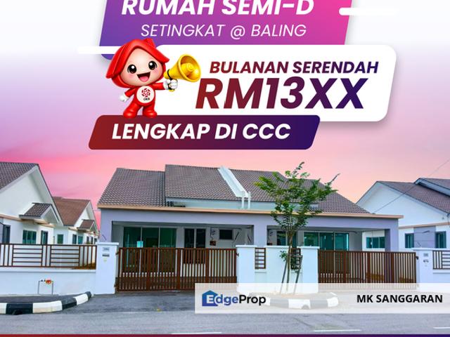 House for sale in Baling, Kedah