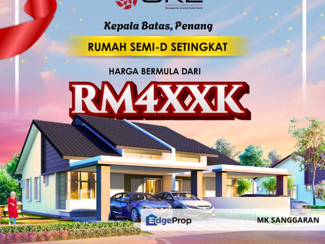 House for sale in Wellesley, Penang