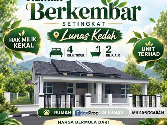 House for sale in Lunas, Kedah