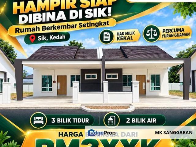House for sale in Sik Dalam, Kedah