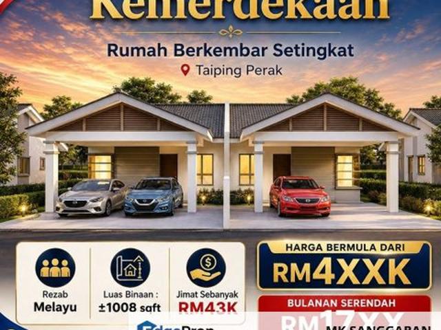 House for sale in Perak, Taiping