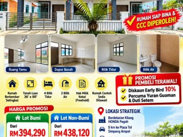 House for sale in Alor Gajah