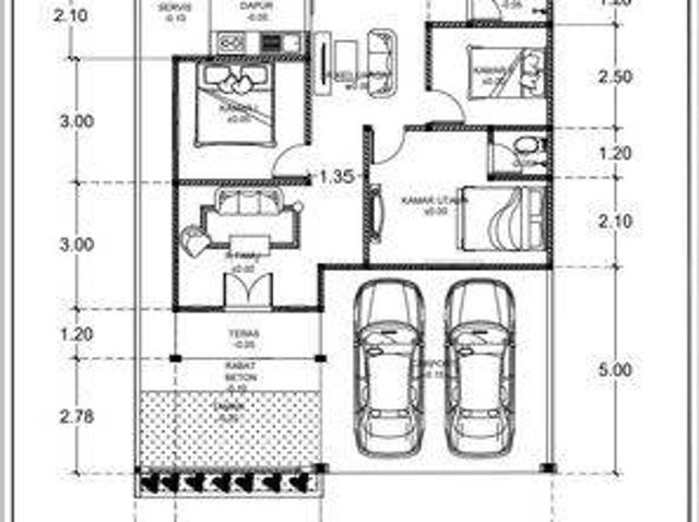 Rumah dijual di Bukit Raya, Pekanbaru