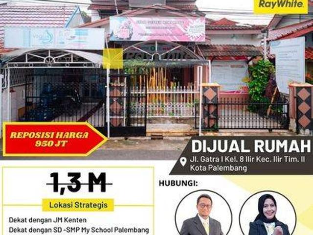 Rumah dijual di Ilir Timur II, Palembang