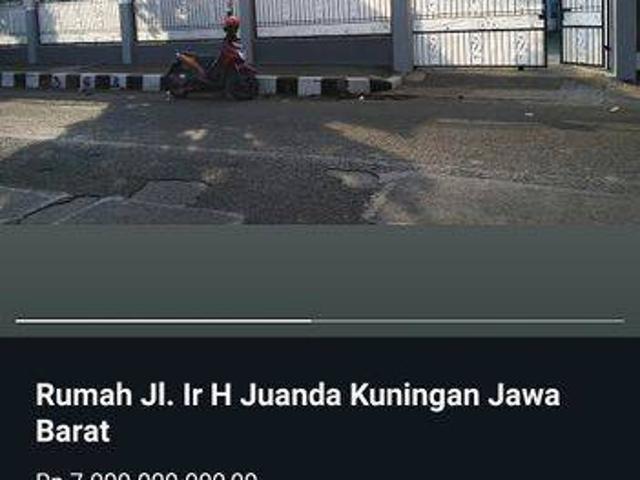 Rumah dijual di Kuningan