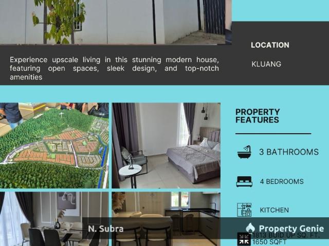 Terraced House for sale in Kluang, Johor