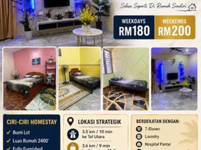 Terraced House for rent in Sungai Petani, Kuala Muda